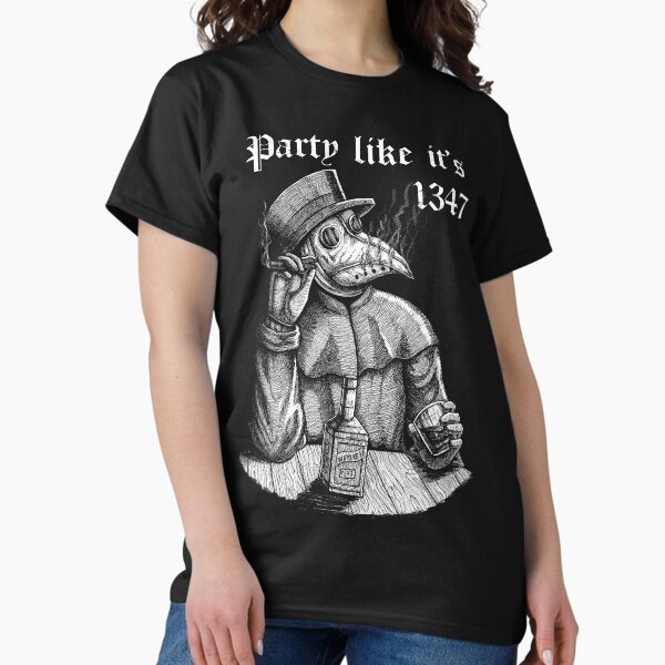 Item preview, Party like it's 1347 - vintage chill Plague Doctor designed and sold by grimsoulart.