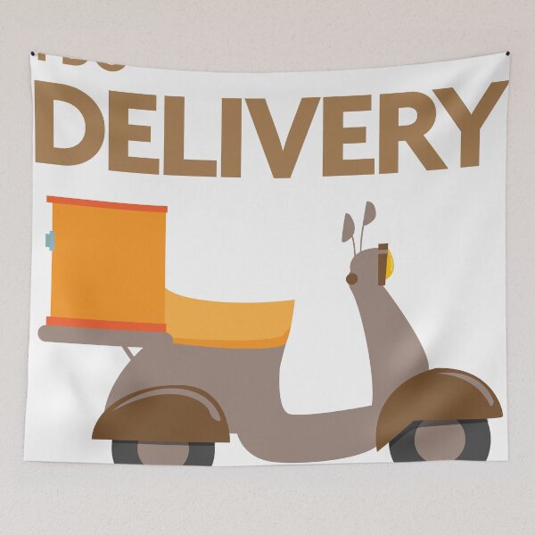 Item preview, I am a delivery guy personnel designed and sold by graphicsbuddy.