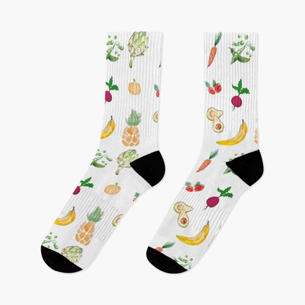 Item preview,  Watercolor Vegetables And Fruits Collection Pack designed and sold by delinscious.