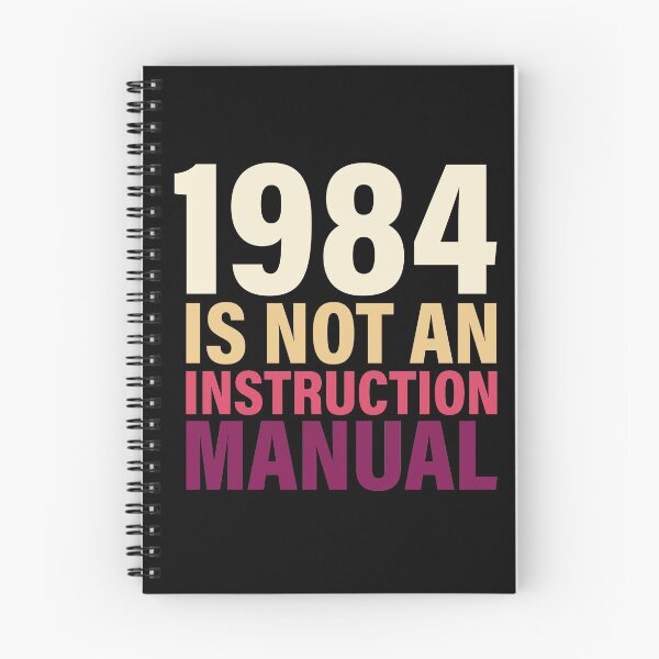 Item preview, 1984 Is Not An Instruction Manual  designed and sold by jozefds.