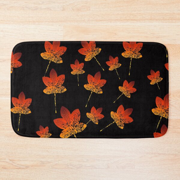 Item preview, Maple leaves autumn pattern designed and sold by crikz.