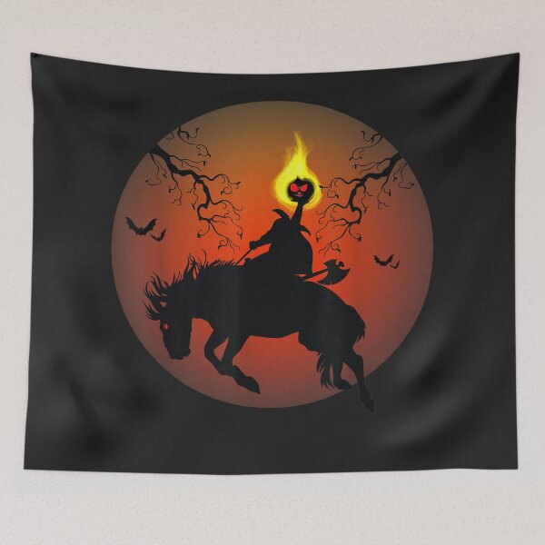 Item preview, Vintage Headless Horseman Silhouette designed and sold by LaThresRice.
