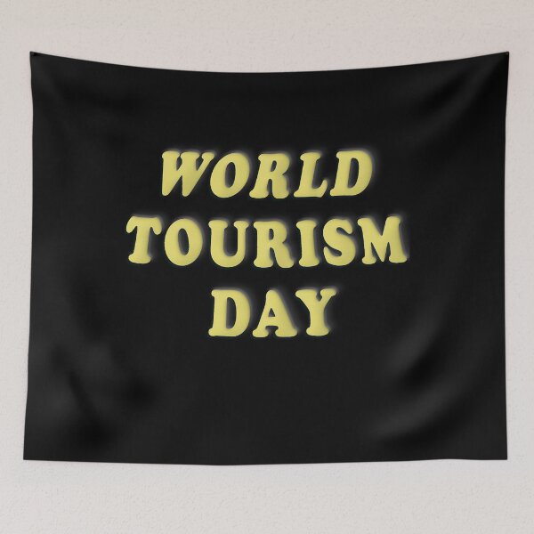 Item preview, World Tourism Day designed and sold by Made-By-Art.