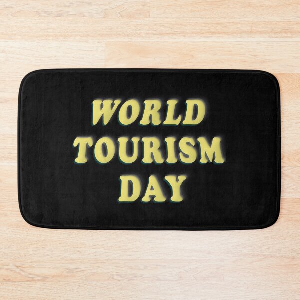 Item preview, World Tourism Day designed and sold by Made-By-Art.