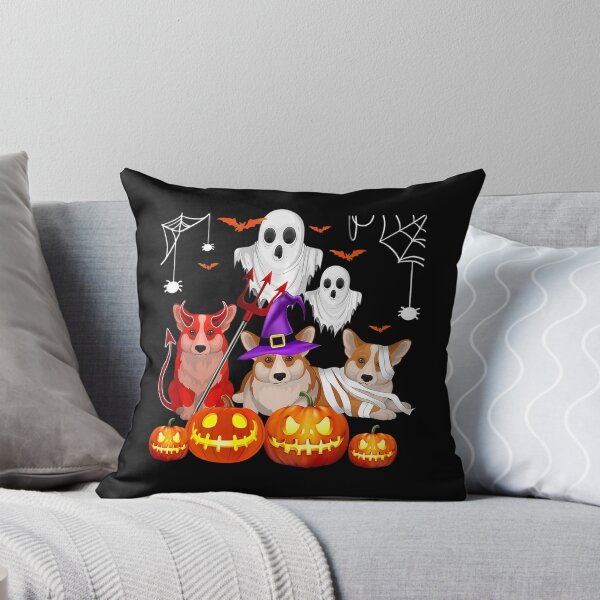Item preview, Corgi Dogs Witch Demon Satan Halloween designed and sold by DoreskyDavid.