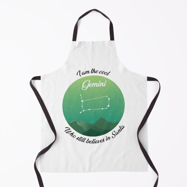 Item preview, Gemini Zodiac Sign believer in Santa for Christmas designed and sold by anins-azuree.