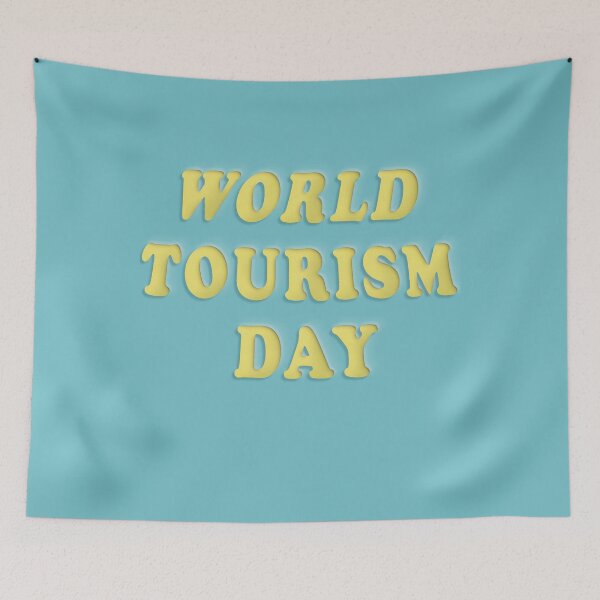 Item preview, World Tourism Day designed and sold by Made-By-Art.