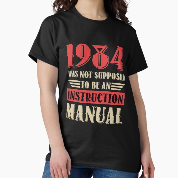 Item preview, 1984 Is Not An Instruction Manual  designed and sold by jozefds.