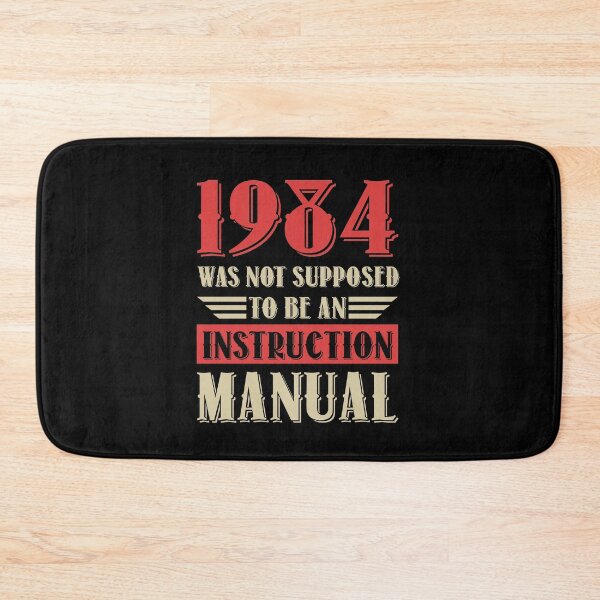 Item preview, 1984 Is Not An Instruction Manual  designed and sold by jozefds.