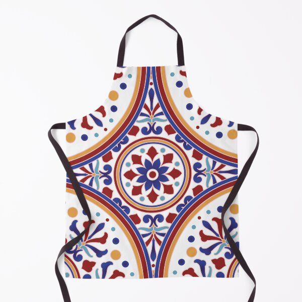 Item preview, traditional portuguese azulejo tiles pattern mosaic designed and sold by JustynaWarsaw.