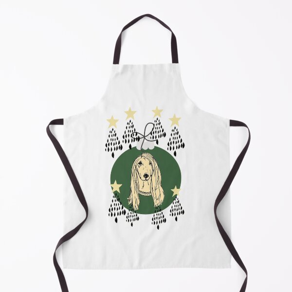 Item preview, Merry Christmas, afghan hound designed and sold by NinaBetterNot.
