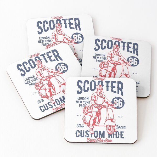 Item preview, Vintage Scooter. Custom Ride. designed and sold by wkyip79.