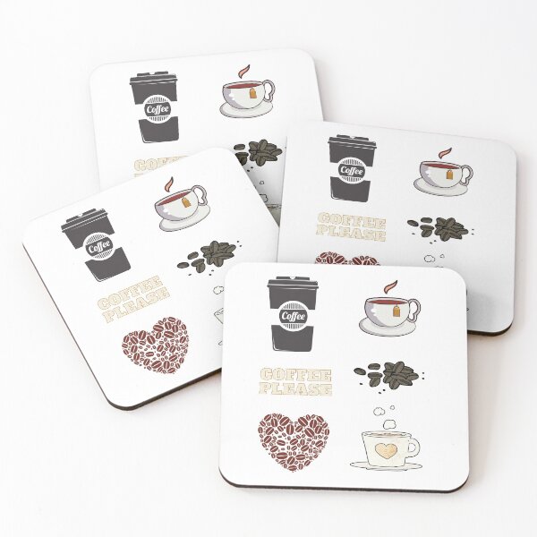 Item preview, Watercolor Coffee Please Collection Pack designed and sold by delinscious.