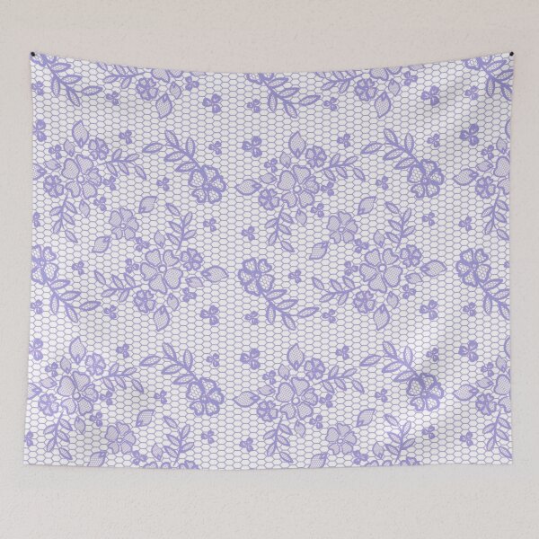 Item preview, Purple Chantilly Lace designed and sold by HauteLuxAtelier.