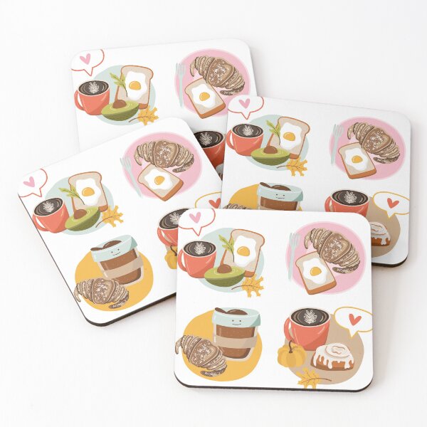 Item preview, Cup Of Coffee With Breakfast Food designed and sold by tee4shirt.