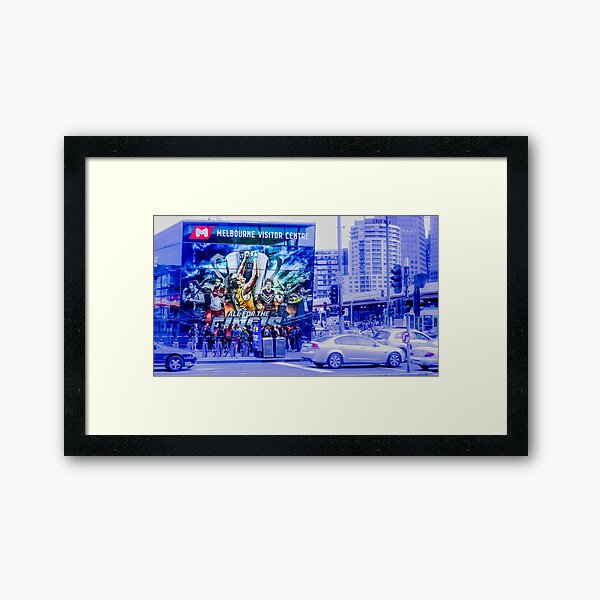 It's a Three-Peat - Melbourne, Victoria Framed Art Print