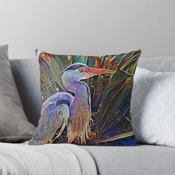 Item preview, ¡Garza real en color! designed and sold by StudioCorvid.