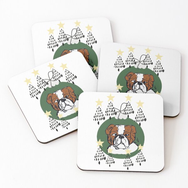 Item preview, Copy of Merry Christmas, bulldog designed and sold by NinaBetterNot.