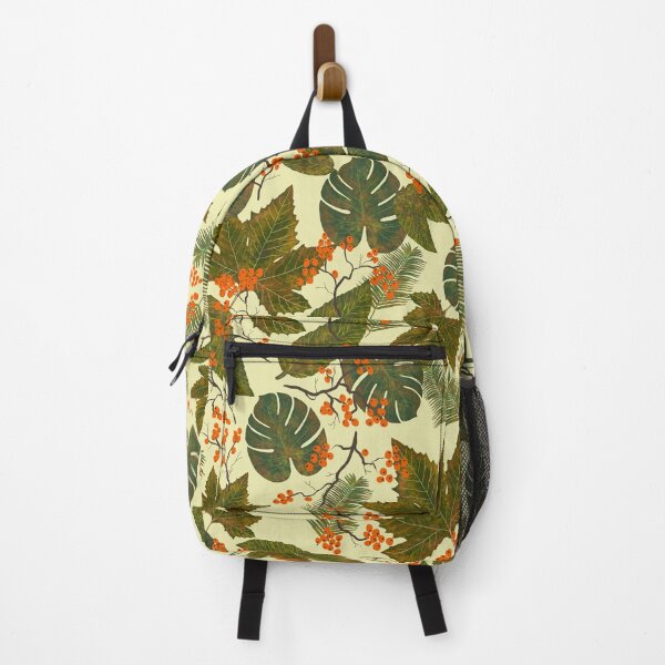 Item preview, Leaves beige pattern designed and sold by FVO-italydesign.