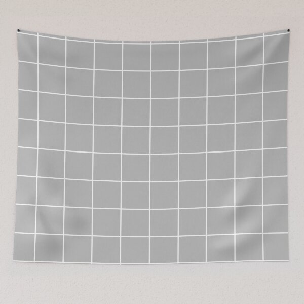 Item preview, Grey Grid Pattern designed and sold by Alicia-Lee.