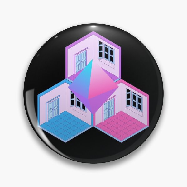 Item preview, Vaporwave Room Pyramid designed and sold by narcocynic.