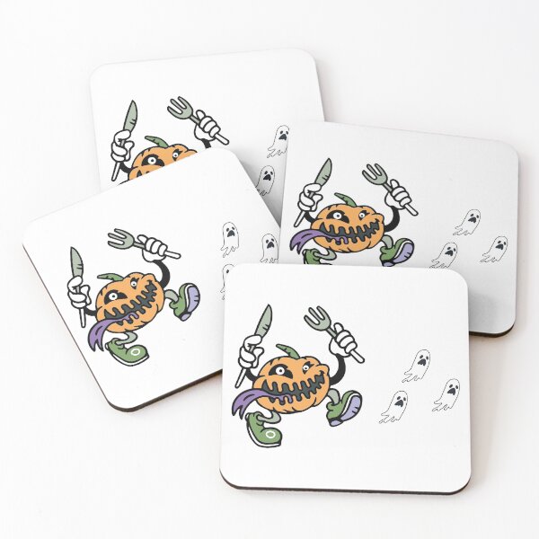 Item preview, Certified pumpkin eating ghost designed and sold by MousaObaid.