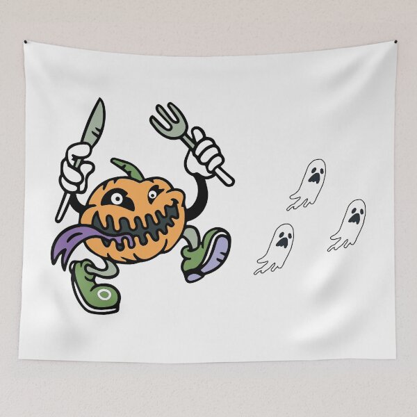 Item preview, Certified pumpkin eating ghost designed and sold by MousaObaid.