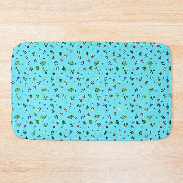 Item preview, funny multicolor floral print with flowers and berries designed and sold by NikaAstra.