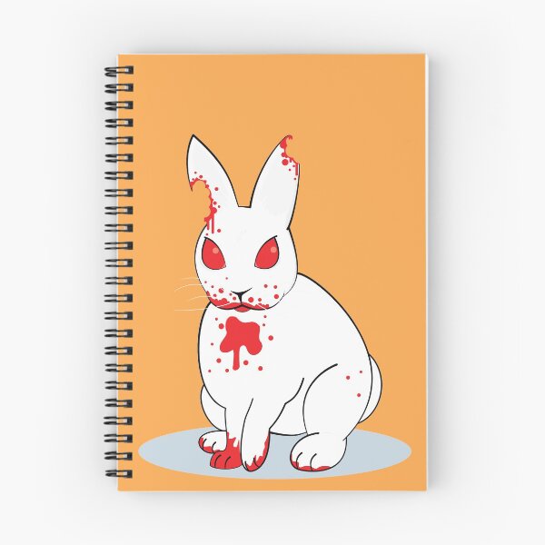 Item preview, Killer Bunny on Orange designed and sold by PrintStopStudio.