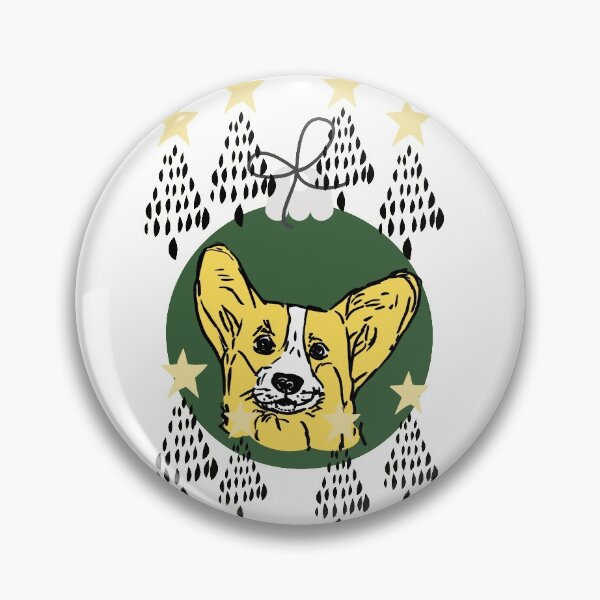 Item preview, Merry Christmas, corgi designed and sold by NinaBetterNot.
