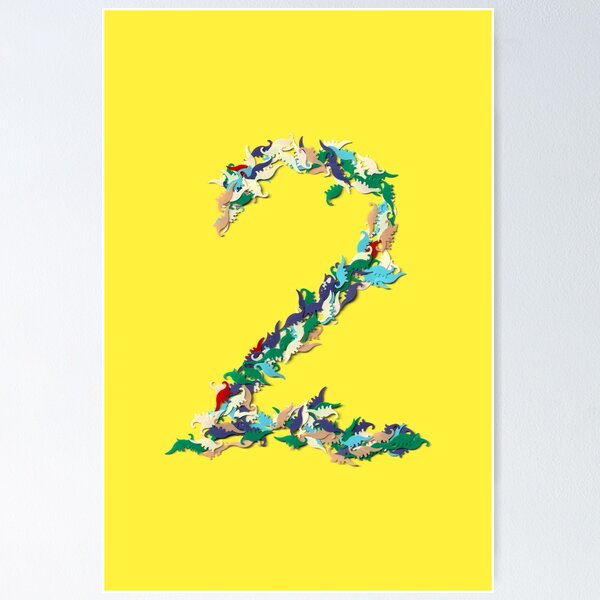 Item preview, 2nd Birthday Dino Confetti Shirt - happy second birthday littlte dinosaur fan designed and sold by HeyK.