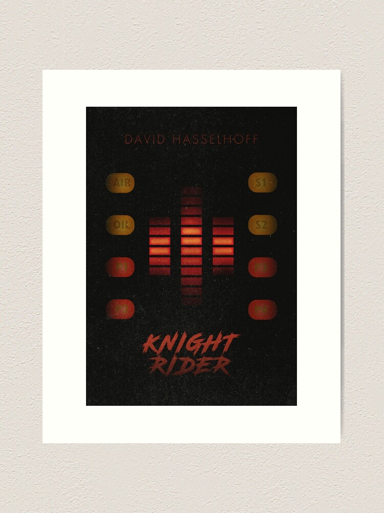 Knight Rider Pappaufsteller - David Hasselhoff Life-Size Standee 80x190cm