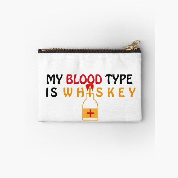 Item preview, whiskey blooded ,my blood type is whiskey  designed and sold by bkjournaly2020.