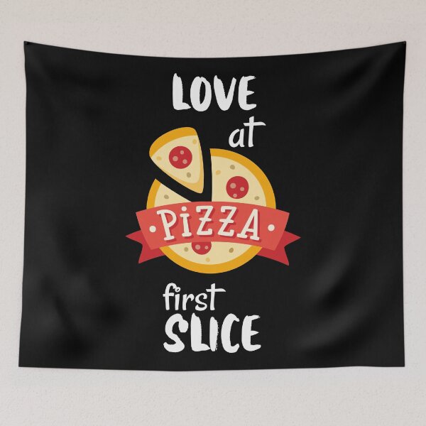 Item preview, LOVE AT FIRST SLICE FOR PIZZA LOVERS designed and sold by gaCh438.