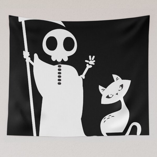 Item preview, Halloween Ghost And Cat designed and sold by mdnrsakib.