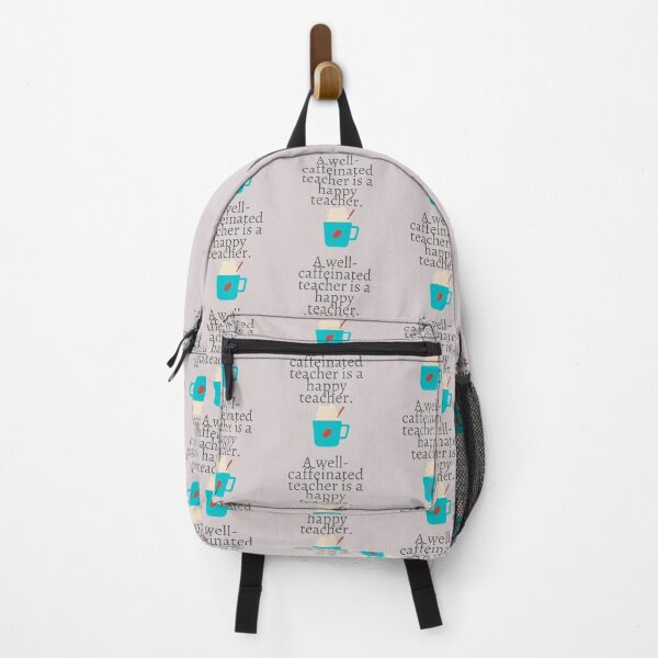 Item preview, A well-caffeinated teacher is a happy teacher. designed and sold by SunfullyYours.