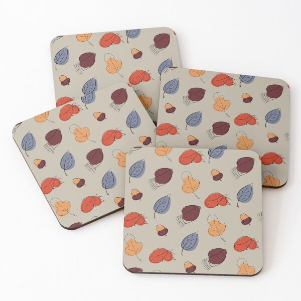 Item preview, Autumn leaves print designed and sold by ArtKoh.