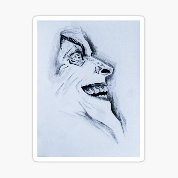 Arthur Fleck Drawing Sticker