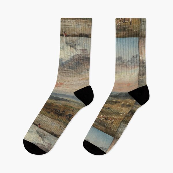 Item preview, Hampstead Heath with Pond and Bathers 1821 - John Constable designed and sold by Vintage Designs +.