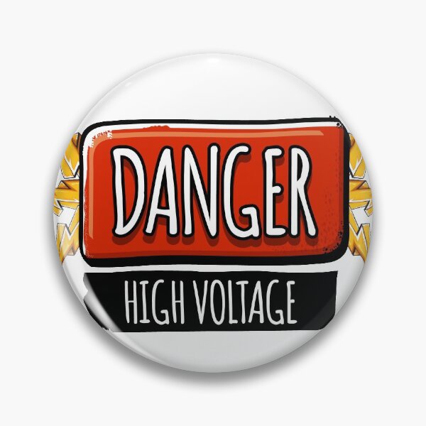 Item preview, DANGER! High voltage designed and sold by Slacker-SHOP.