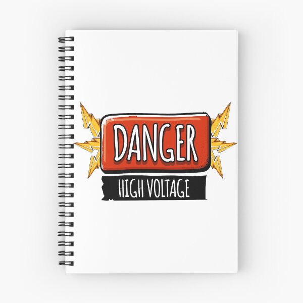 Item preview, DANGER! High voltage designed and sold by Slacker-SHOP.