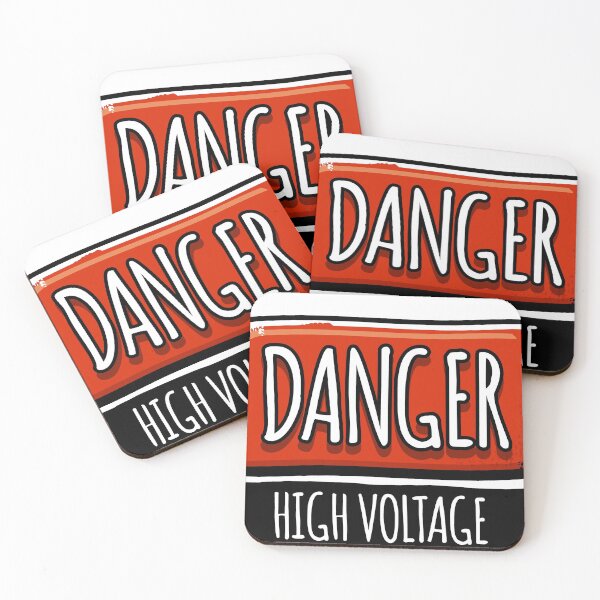 Item preview, DANGER! High voltage designed and sold by Slacker-SHOP.