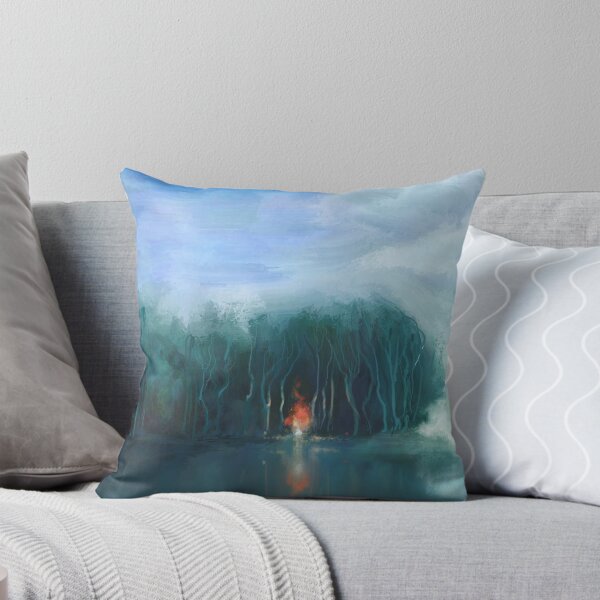 Item preview, Abstract Art - Firecamp Forest Wind Painting designed and sold by Stylizing4You.