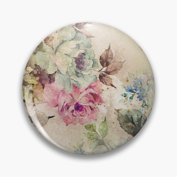 Item preview, Vintage Watercolor Flowers designed and sold by IllusionFuzion.