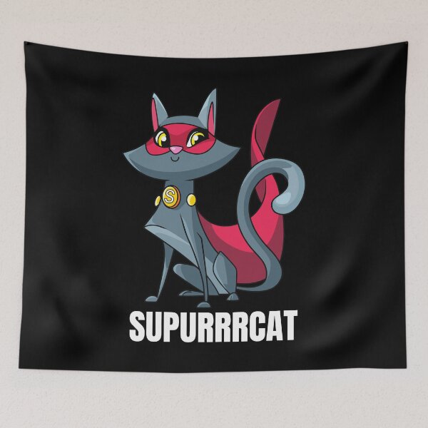 Item preview, SuperCat! Supurrrcat! designed and sold by Nathalie Aynié.