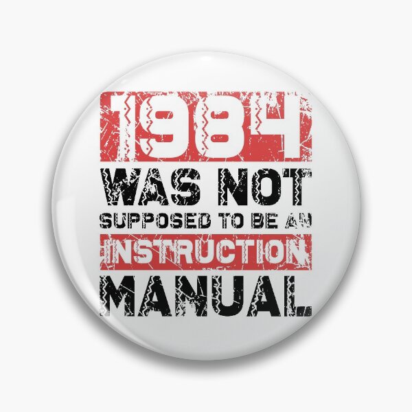 Item preview, Copy of 1984 Is Not An Instruction Manual  designed and sold by jozefds.