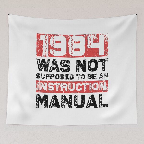 Item preview, Copy of 1984 Is Not An Instruction Manual  designed and sold by jozefds.