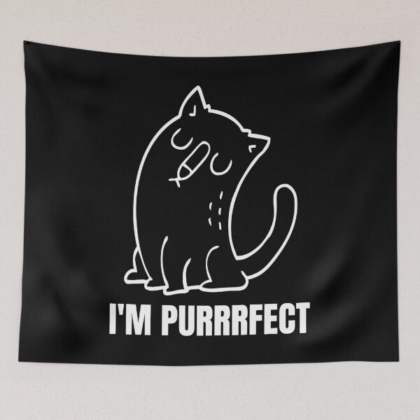 Item preview, I'm Purrrfect designed and sold by Nathalie Aynié.