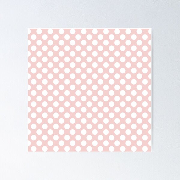 Item preview, Light Pink Polka-Dot Pattern designed and sold by heyitsclara.