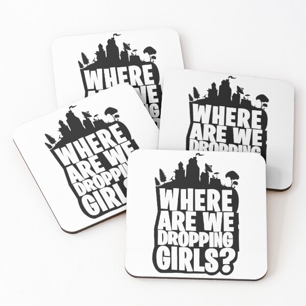 Item preview, Where we droppin girls designed and sold by FanStickers-.